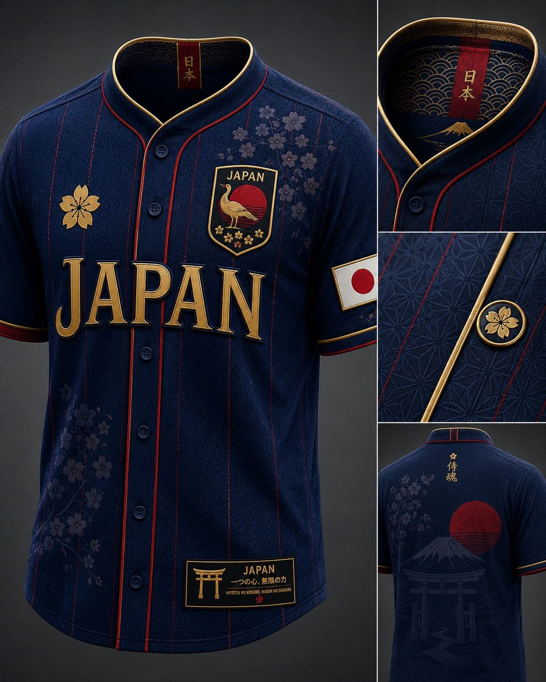 Japan Samurai Spirit Jersey